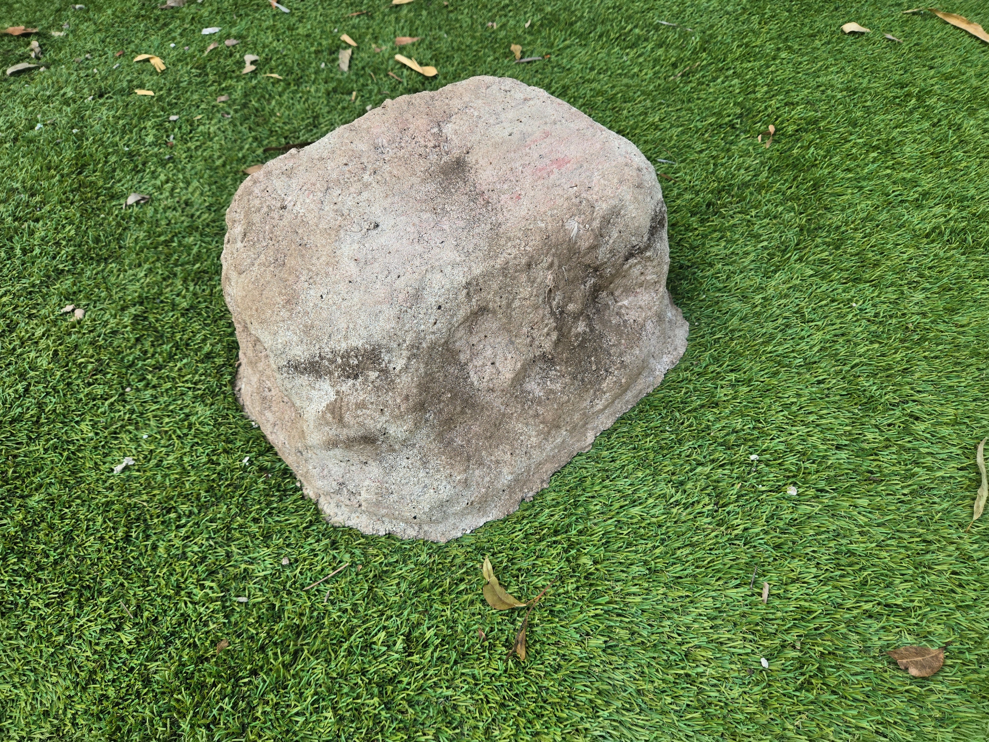 urn for ashes in a shape of a rock