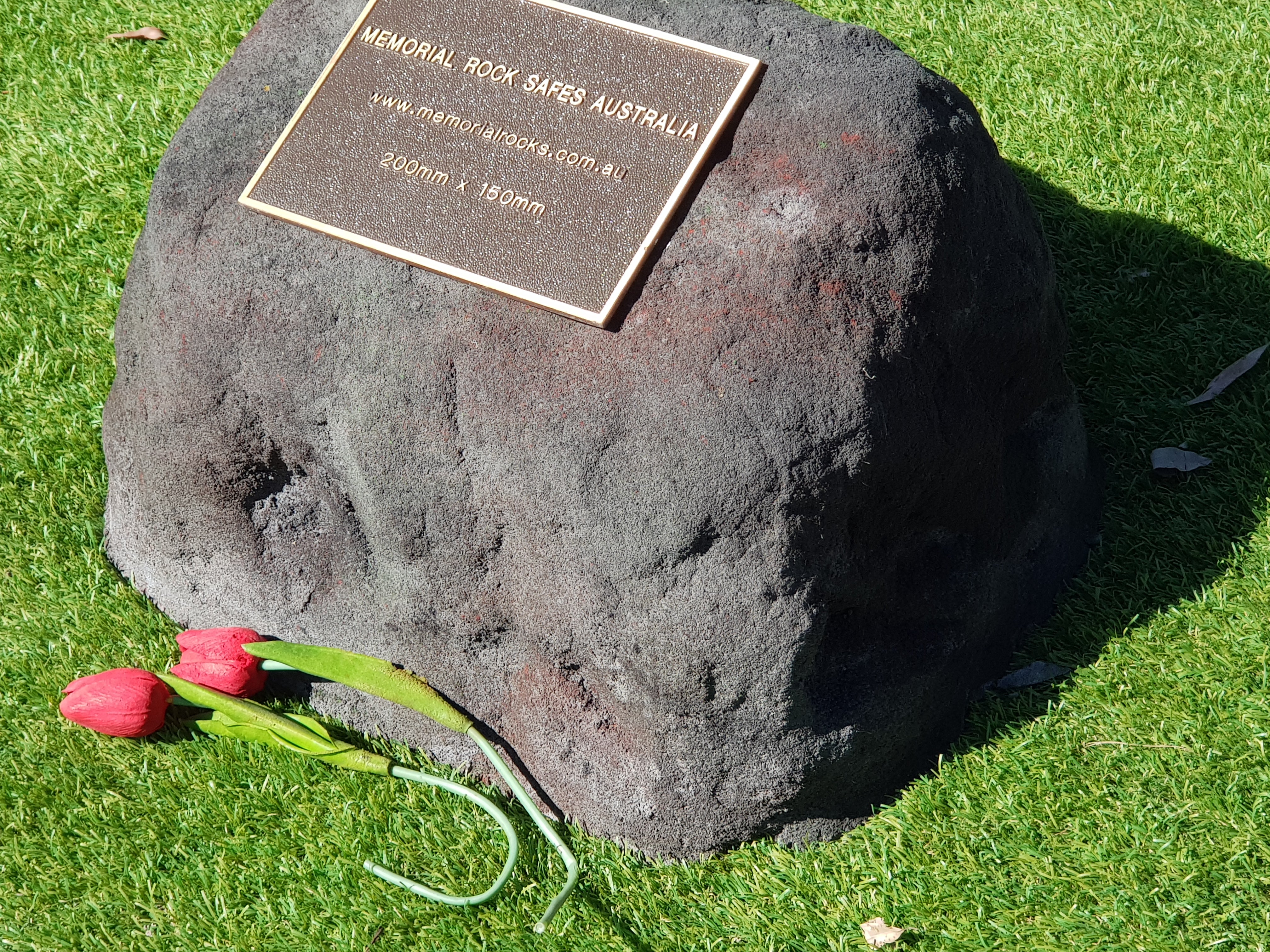 fake rock for ashes